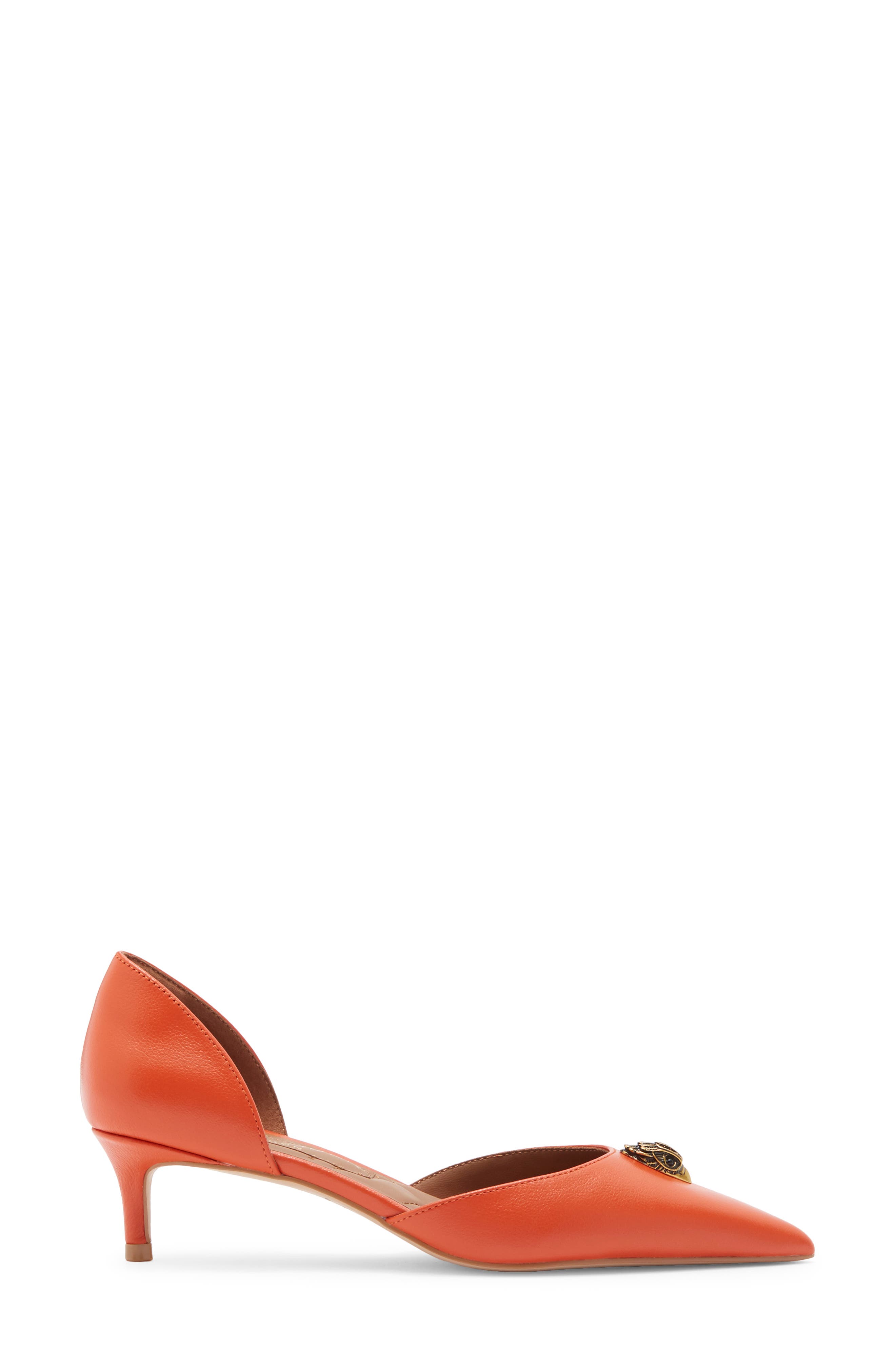 Kurt Geiger London Belgravia d'Orsay Pump, Alternate, color, Orange