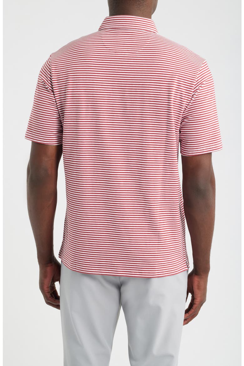 Jacks Stripe Hangin' Out Pocket Polo, Alternate, color, BRONCO