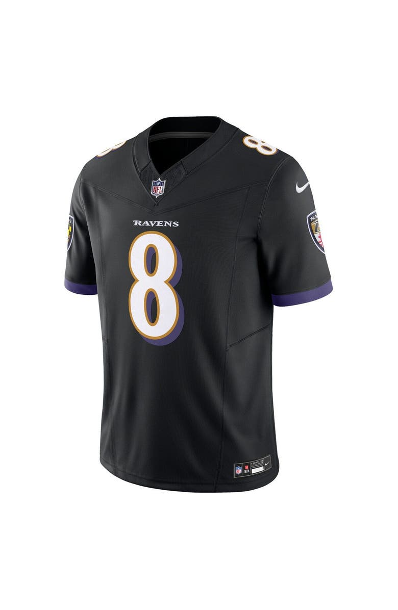 Nike Men's Nike Lamar Jackson Black Baltimore Ravens Vapor F.U.S.E. Limited Jersey, Alternate, color, Black