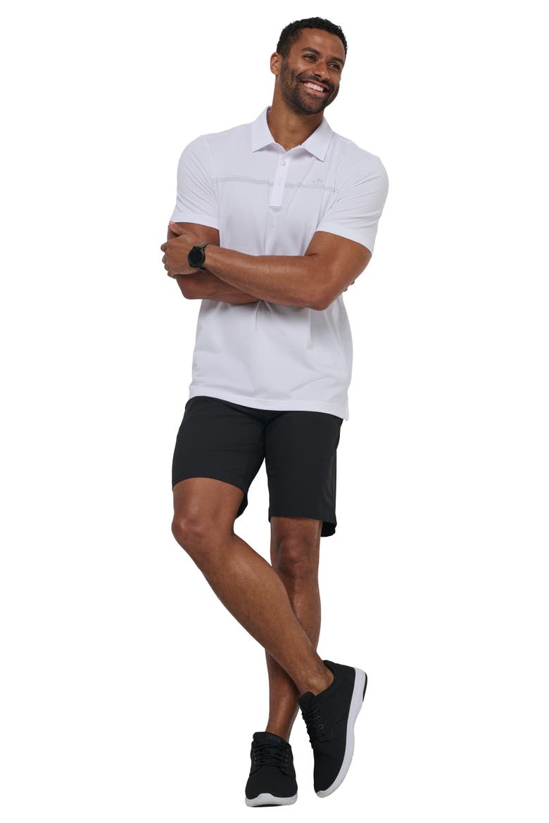 Bay Break Chest Stripe Polo, Alternate, color, WHITE