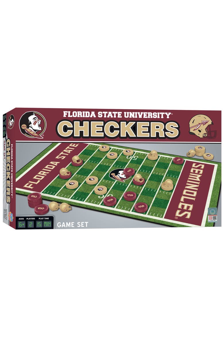 Florida State Seminoles Checkers Game, Main, color, Multicolor