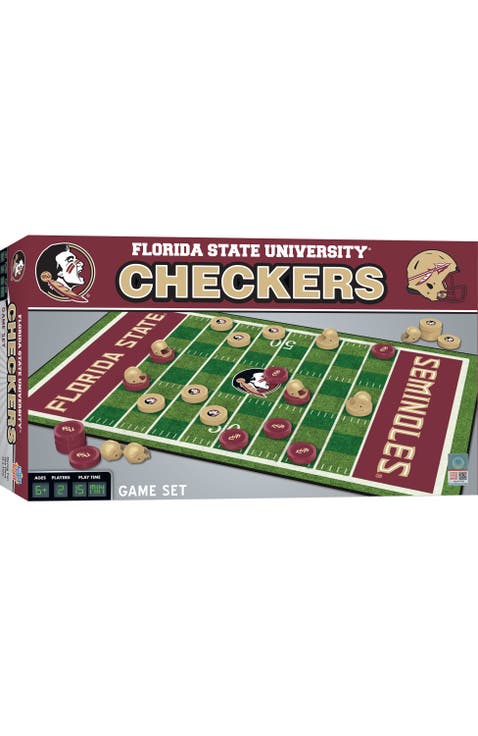 Florida State Seminoles Checkers Game