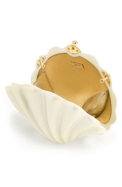 Jw Pei Maisie Shell Clutch Bag In White