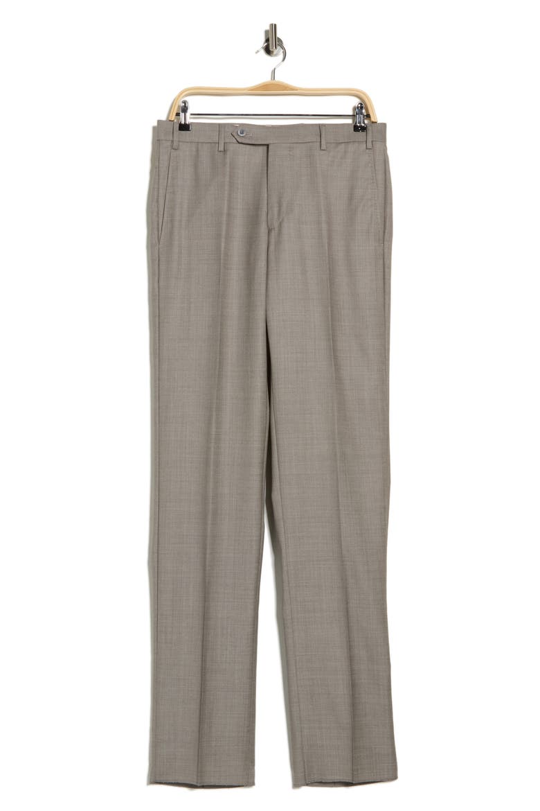 Devon Wool Straight Leg Pants, Alternate, color, LIGHT GREY