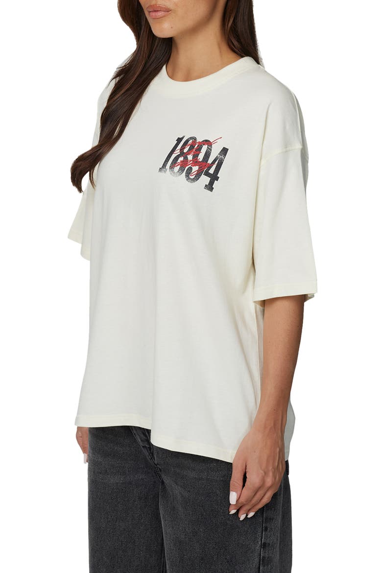 Oversized Soaring T-Shirt, Alternate, color, Ivory