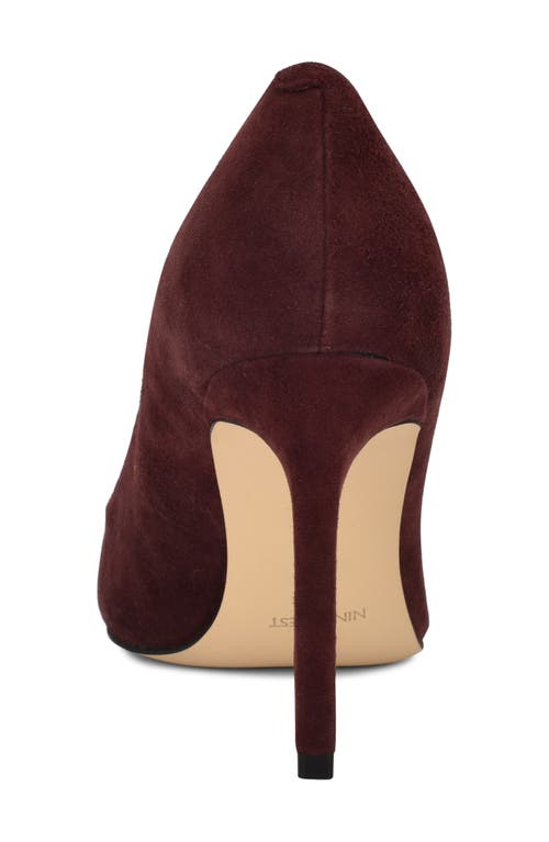 Nine West Women's Oraye Snip Toe High Stiletto Pumps In Burgundy