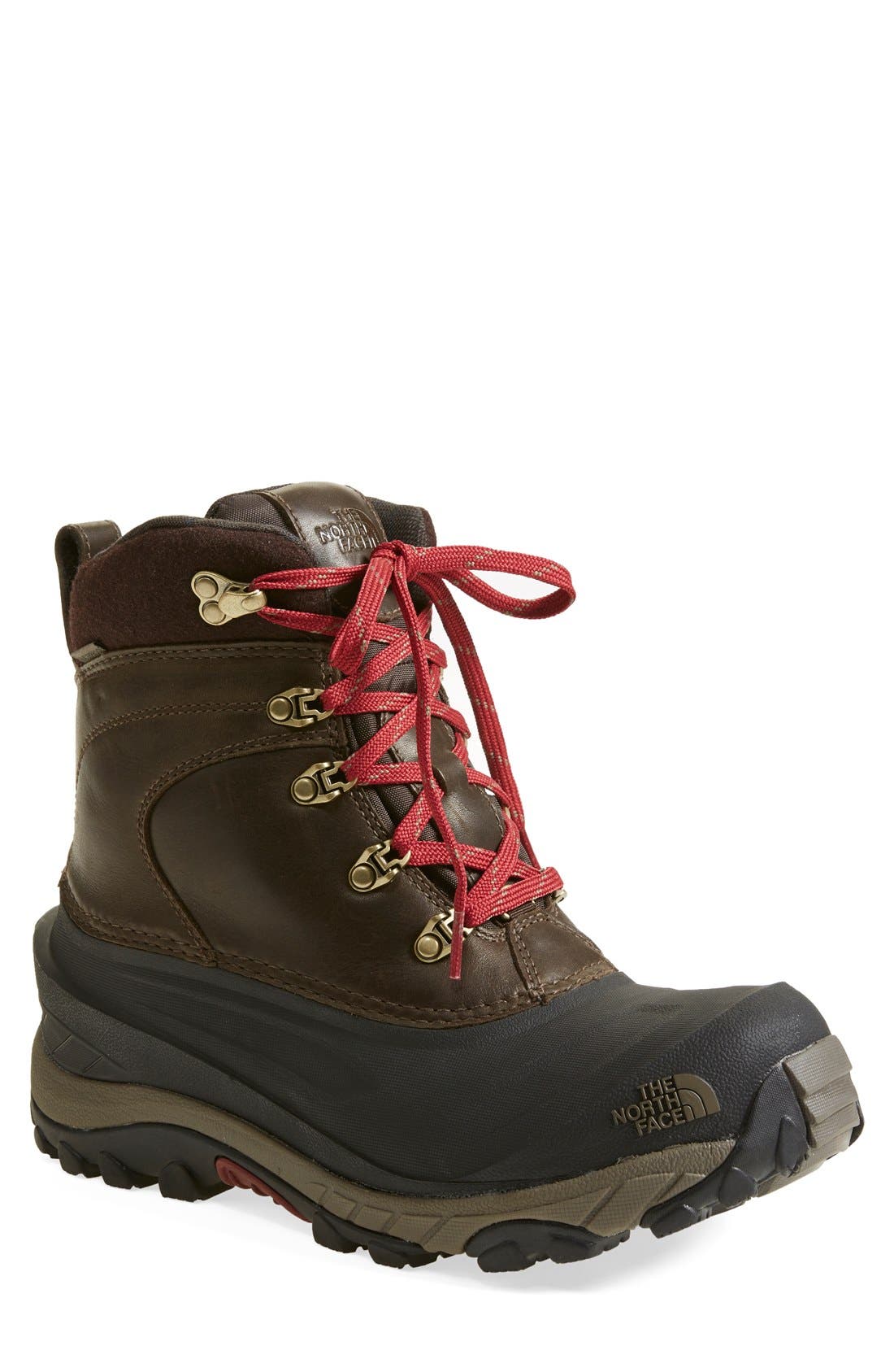 'Chilkat II Luxe' Snow Boot, Main, color, COFFEE BROWN/ MUSHROOM BROWN