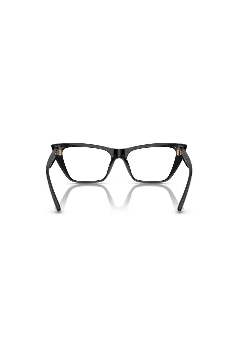54mm Cat Eye optical glasses, Alternate, color, Black