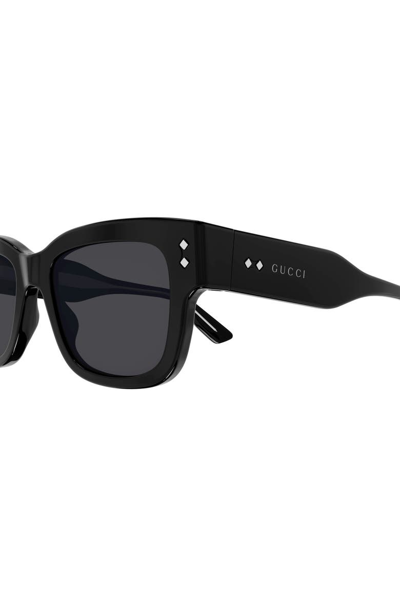 Gucci 53mm Square Sunglasses, Alternate, color,
