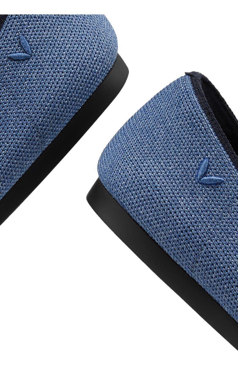 VIVAIA Pointed-Toe Bow Loafers, Alternate, color, Denim Navy