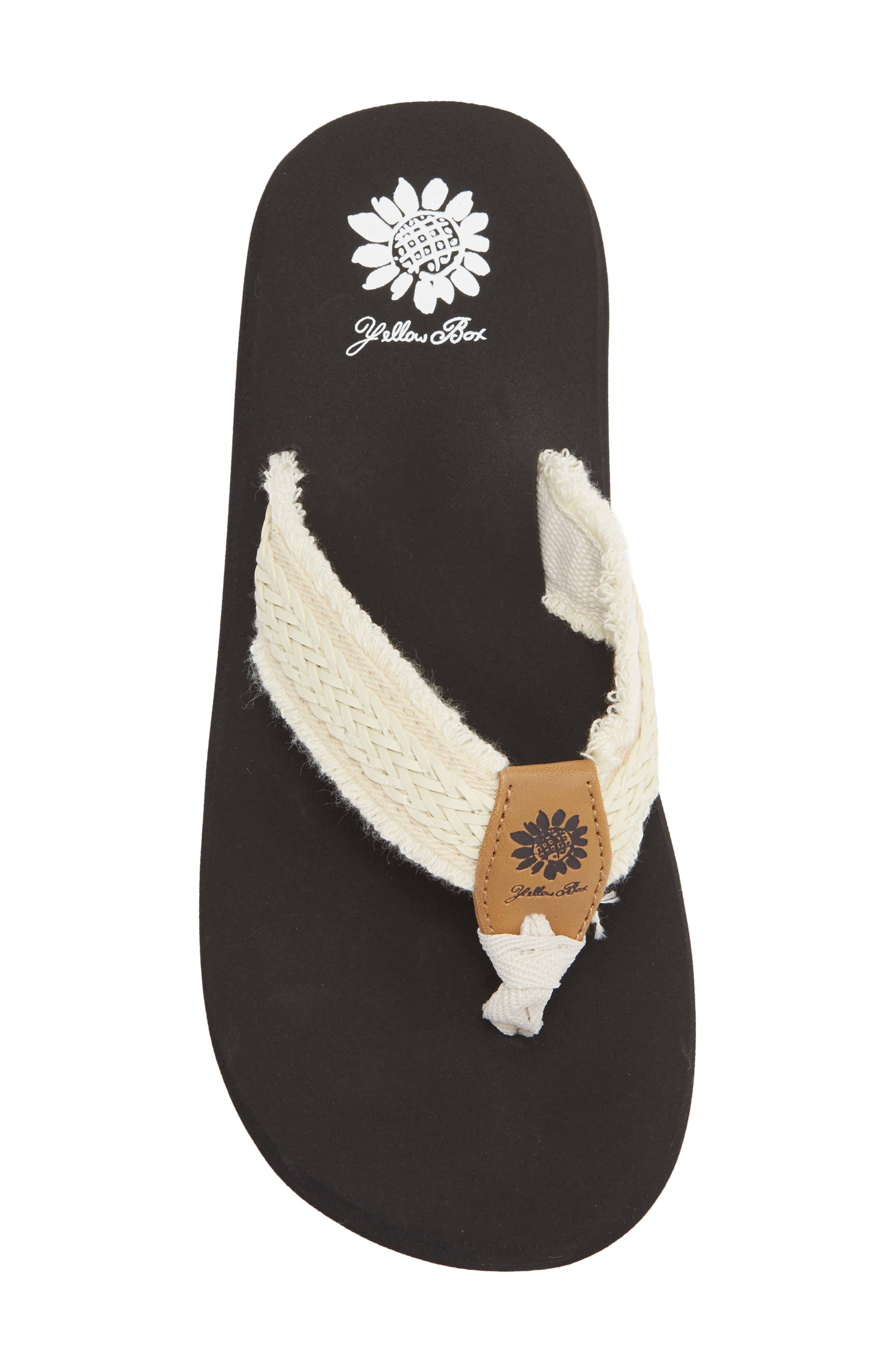 Fianni Flip Flop Sandal, Alternate, color, CREAM