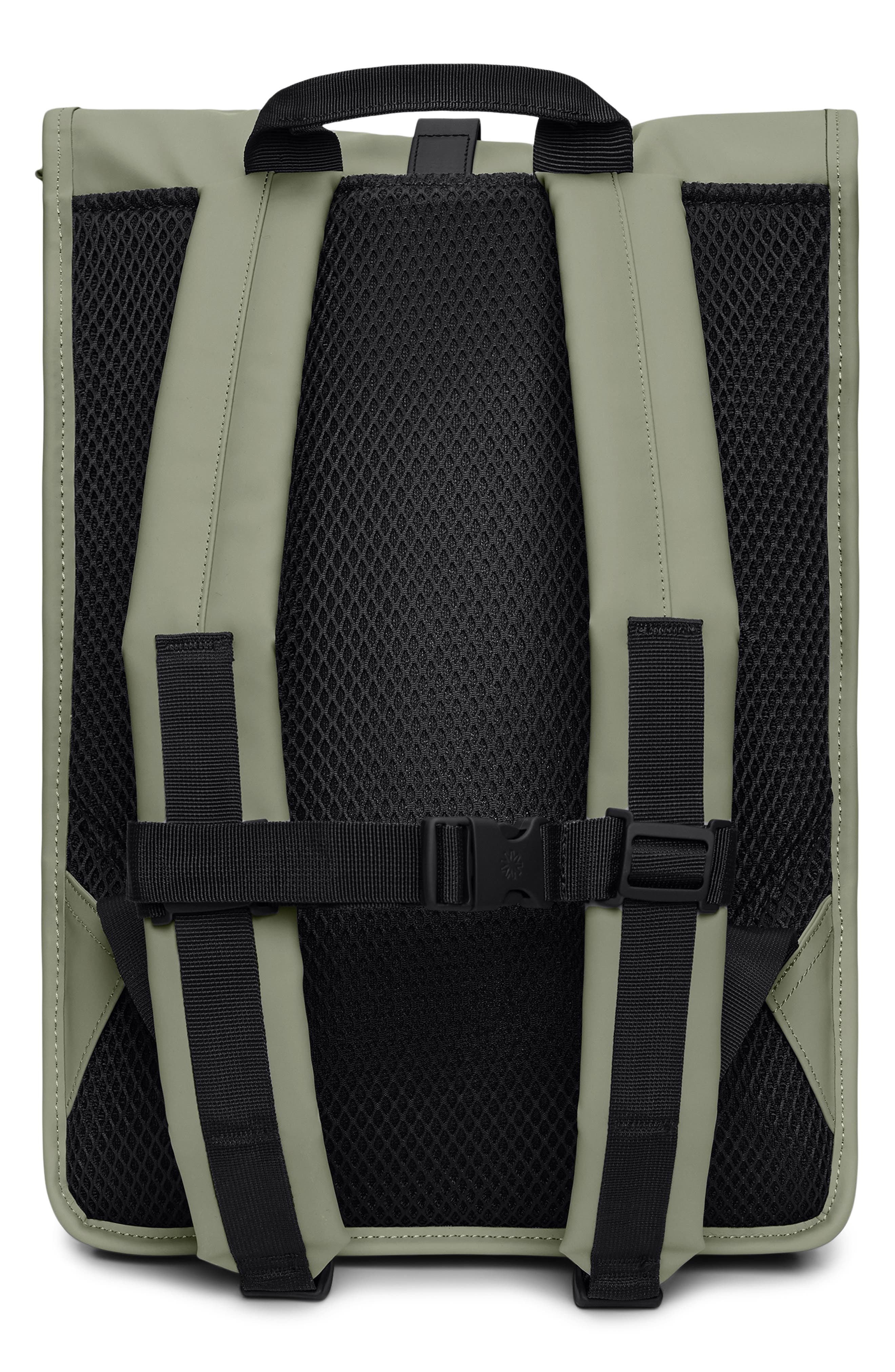 Rains Rolltop Waterproof Rucksack, Alternate, color, Drift