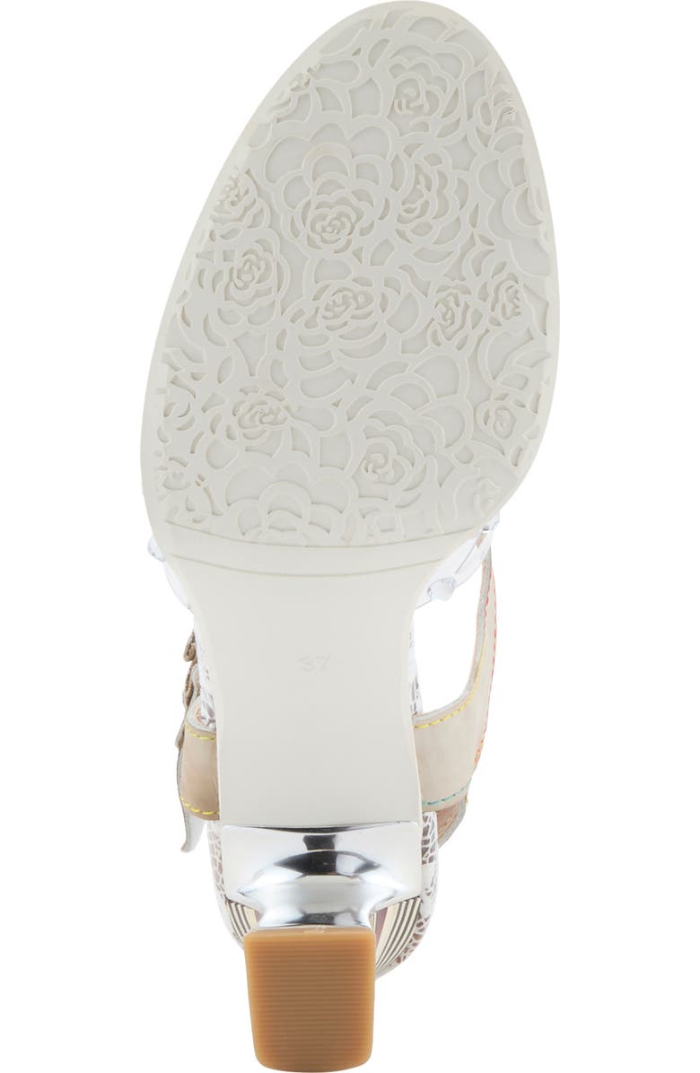 L'Artiste by Spring Step Sassylady Ankle Strap Sandal, Alternate, color, Light Taupe Multi