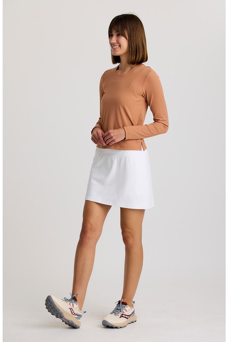 All Day UPF 50+ Skort, Alternate, color, BRIGHT WHITE