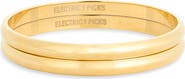 Electric Picks Linked Up Bangle Set