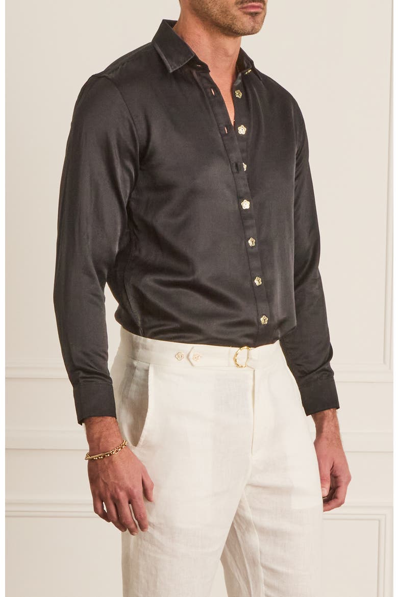 Relaxed Fit Blake Shirt, Alternate, color, Black