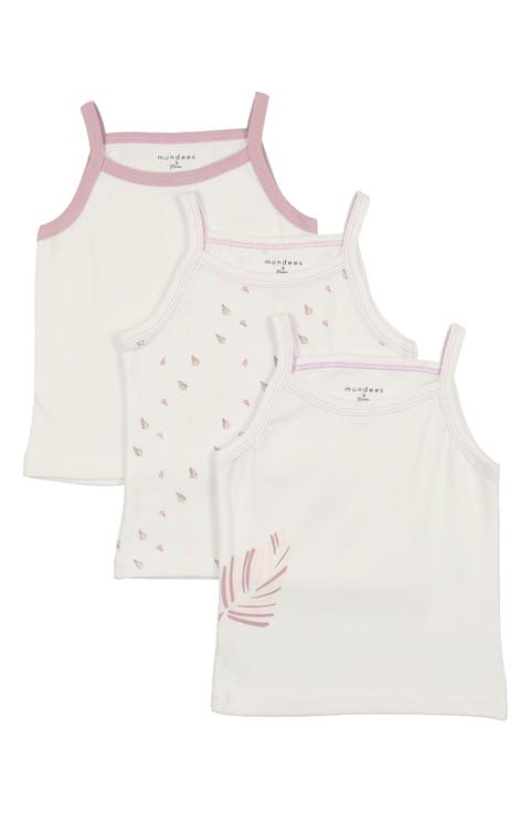 Kids' Assorted 3-Pack Cotton Undershirts (Toddler, Little Kid & Big Kid)