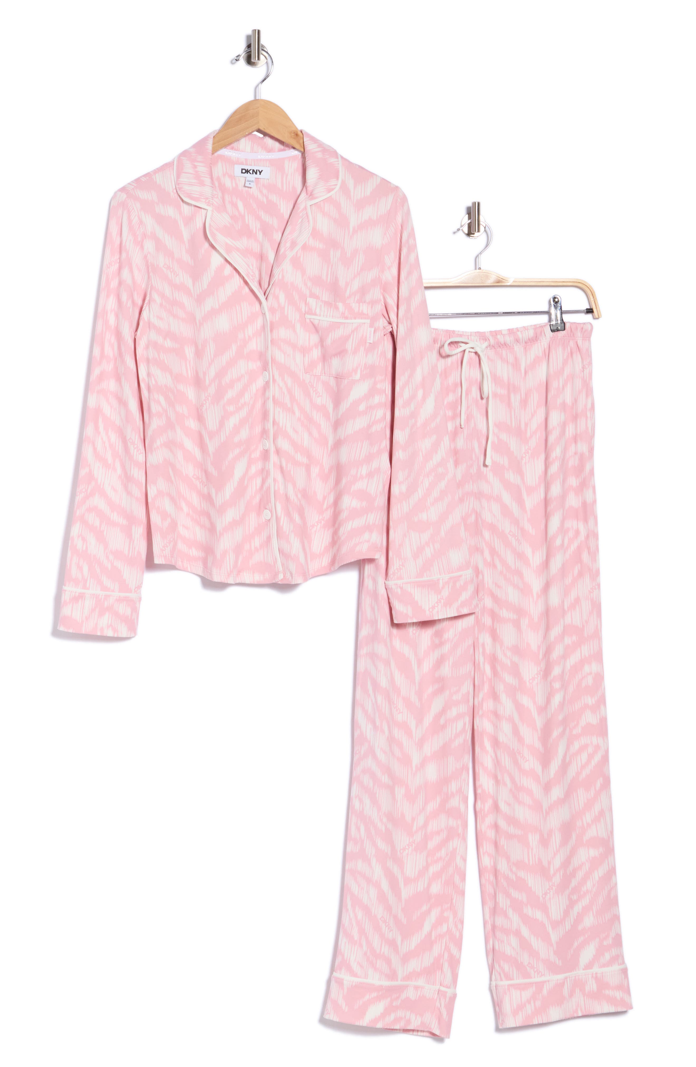 Notch Collar Pajama Set