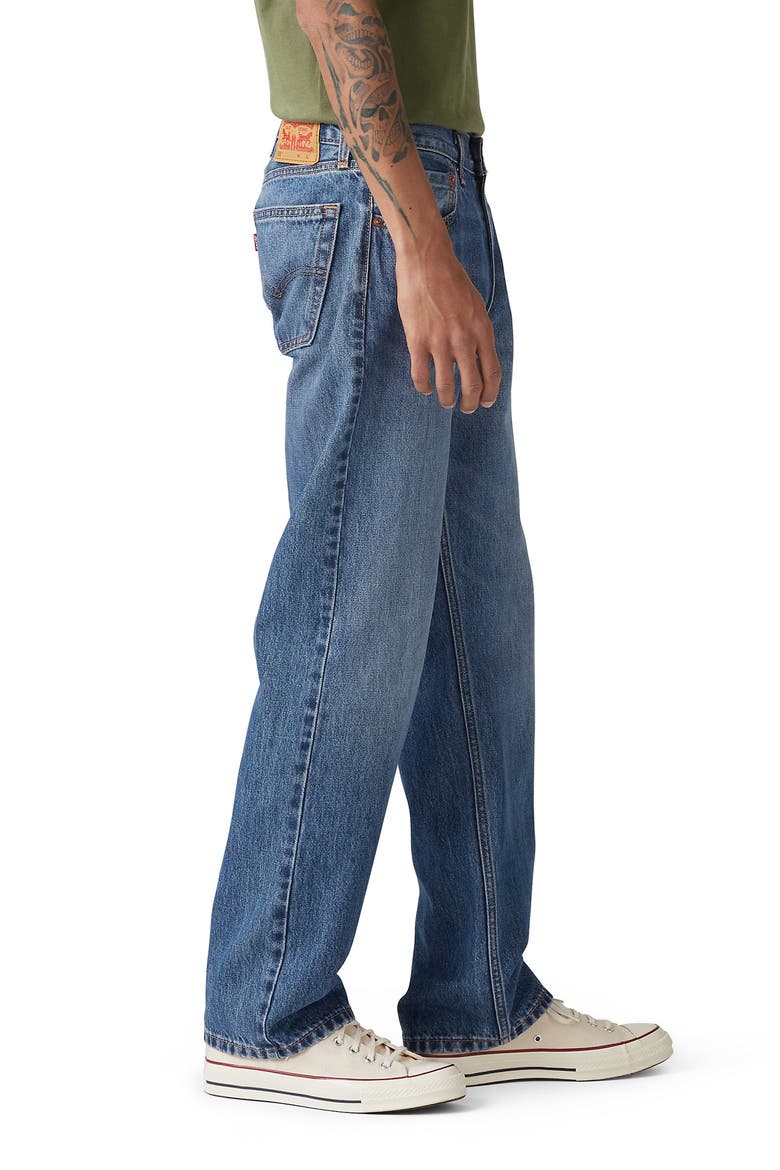 555™ Relaxed Straight Leg Jeans, Alternate, color, DAILY RITUAL