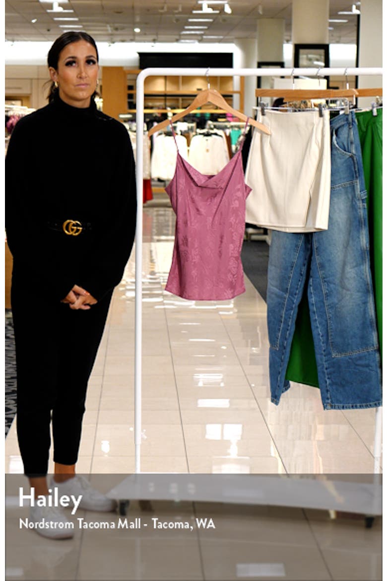 Giovanna Cowl Neck Cotton Blend Tank Top video