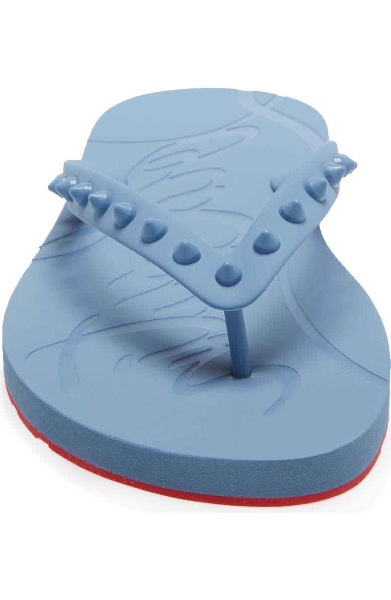 Christian Louboutin Loubi Flip Flop, Alternate, color,