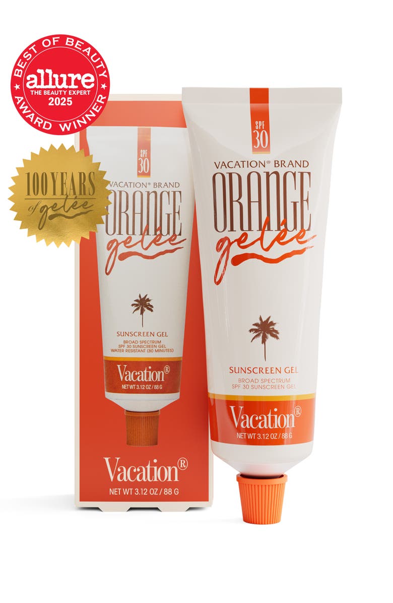 Vacation Orange Gelée SPF 30 Sunscreen Gel, Alternate, color,