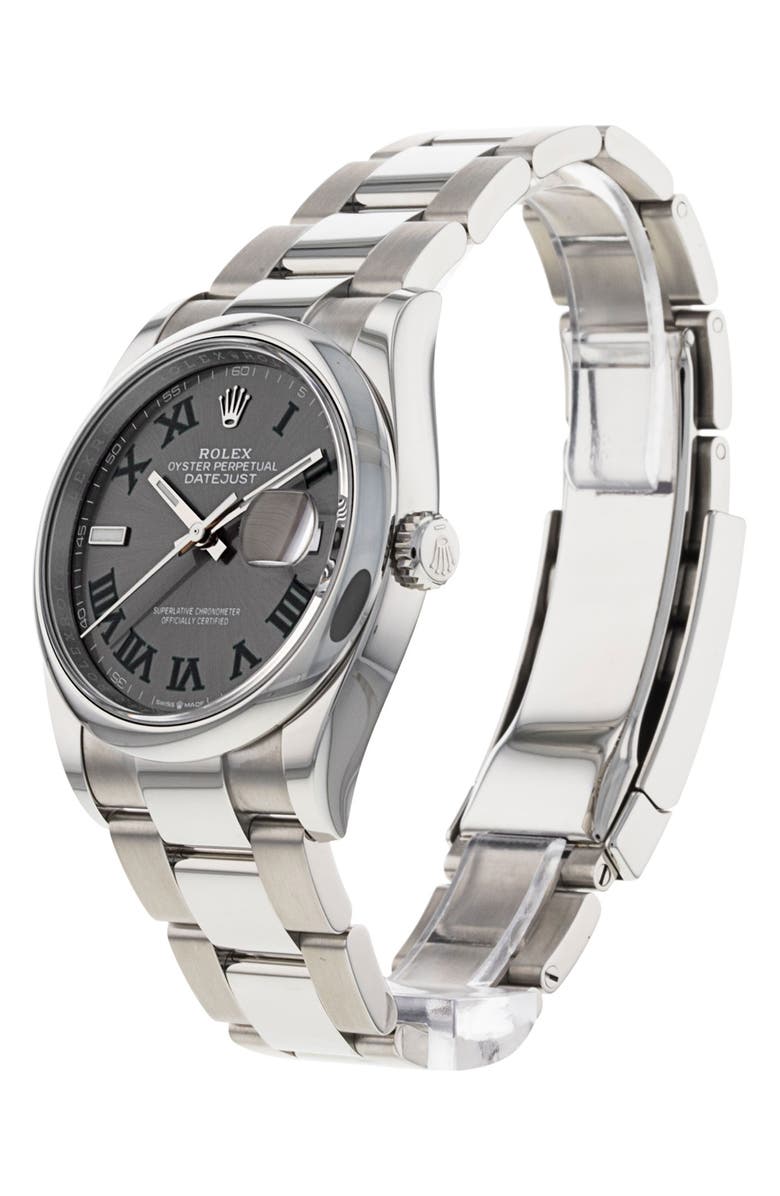 Watchfinder & Co. Rolex Preowned Datejust Bracelet Watch, 36mm, Alternate, color,