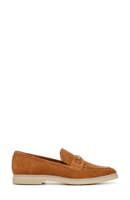 Sam Edelman Kyana Bit Loafer Harvest Brown Corduroy