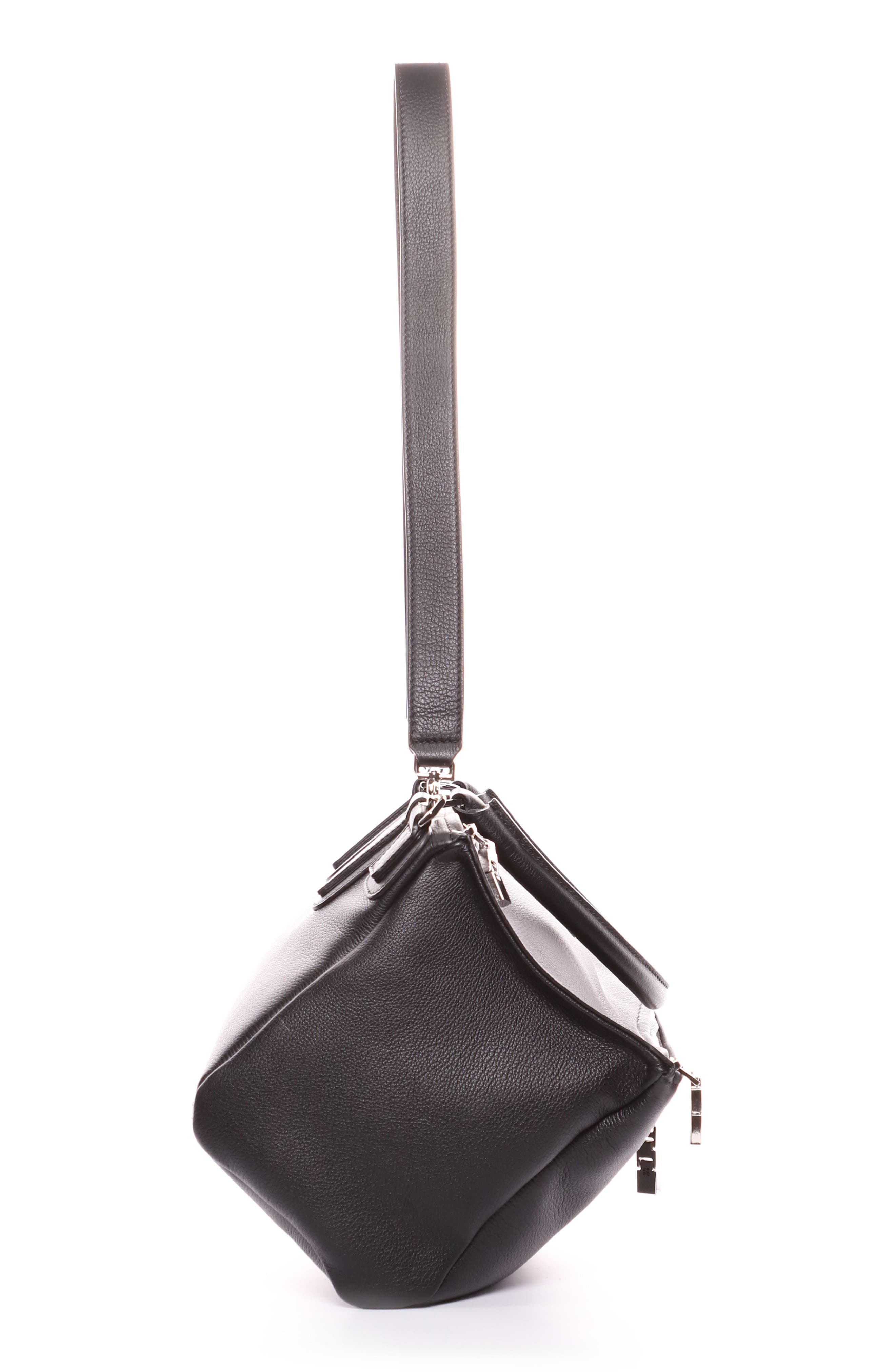 Givenchy Medium Pandora Grained Leather Satchel, Alternate, color, 