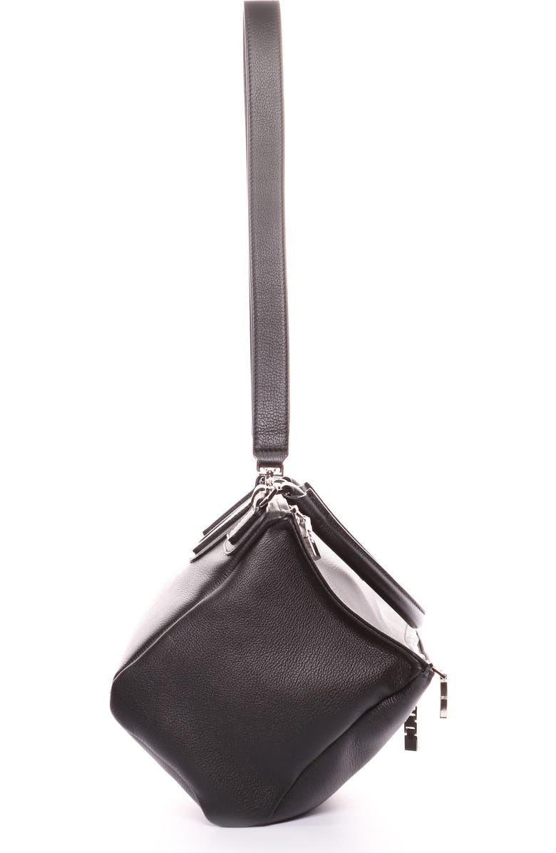 Givenchy Medium Pandora Grained Leather Satchel, Alternate, color,