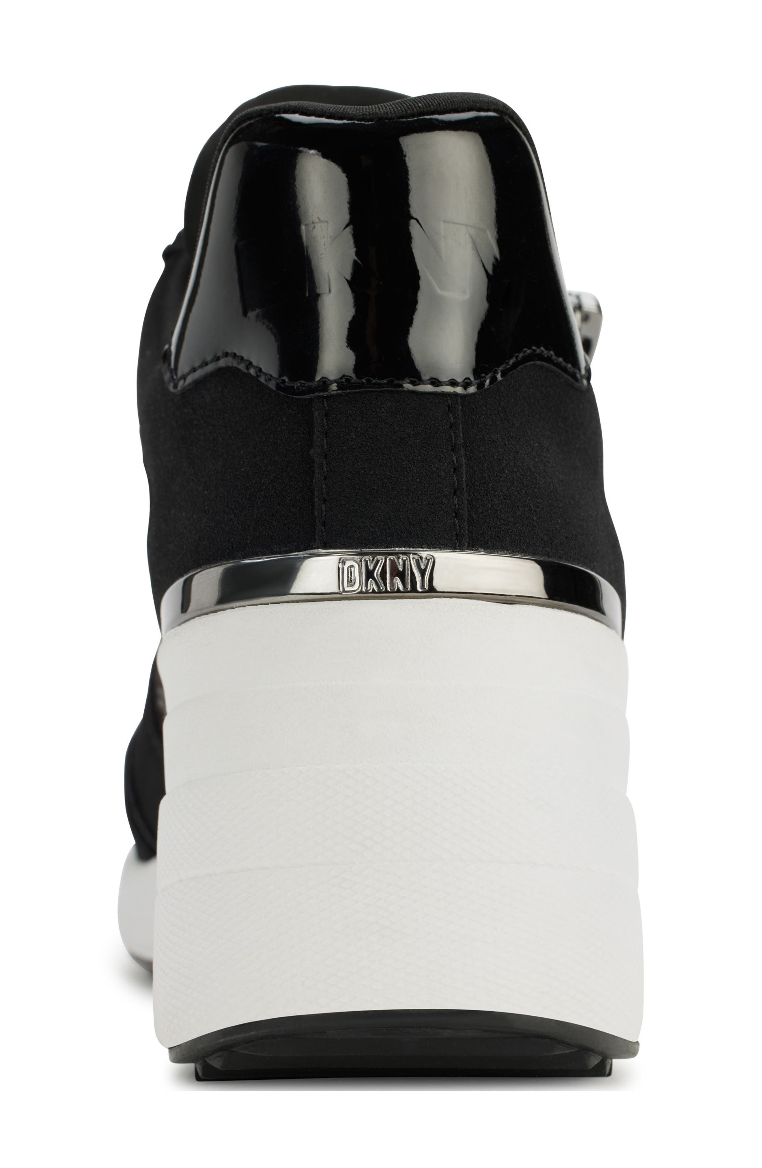 DKNY Kalina Wedge Sneaker, Alternate, color, 