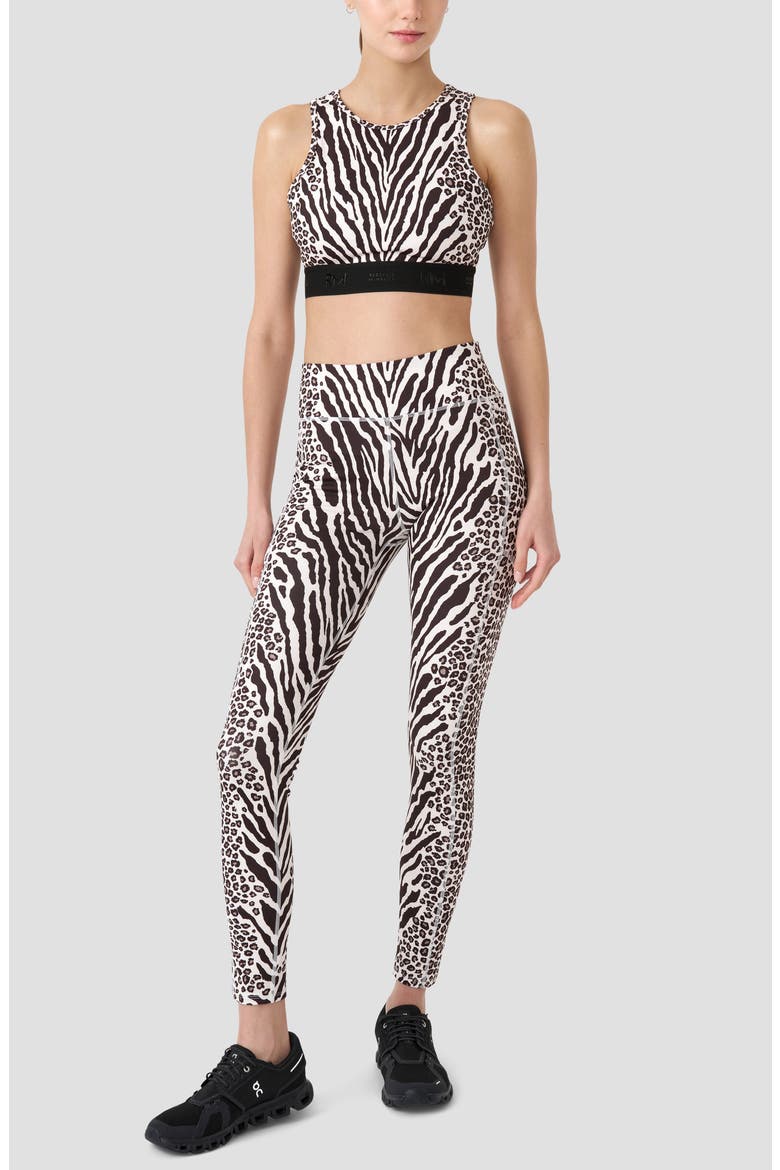 Animal Print High Waist Pocket Ankle Leggings, Alternate, color, HYBRID ANIMAL