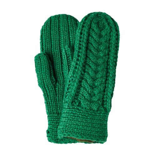 Nirvana Designs Soho Mittens In Emerald