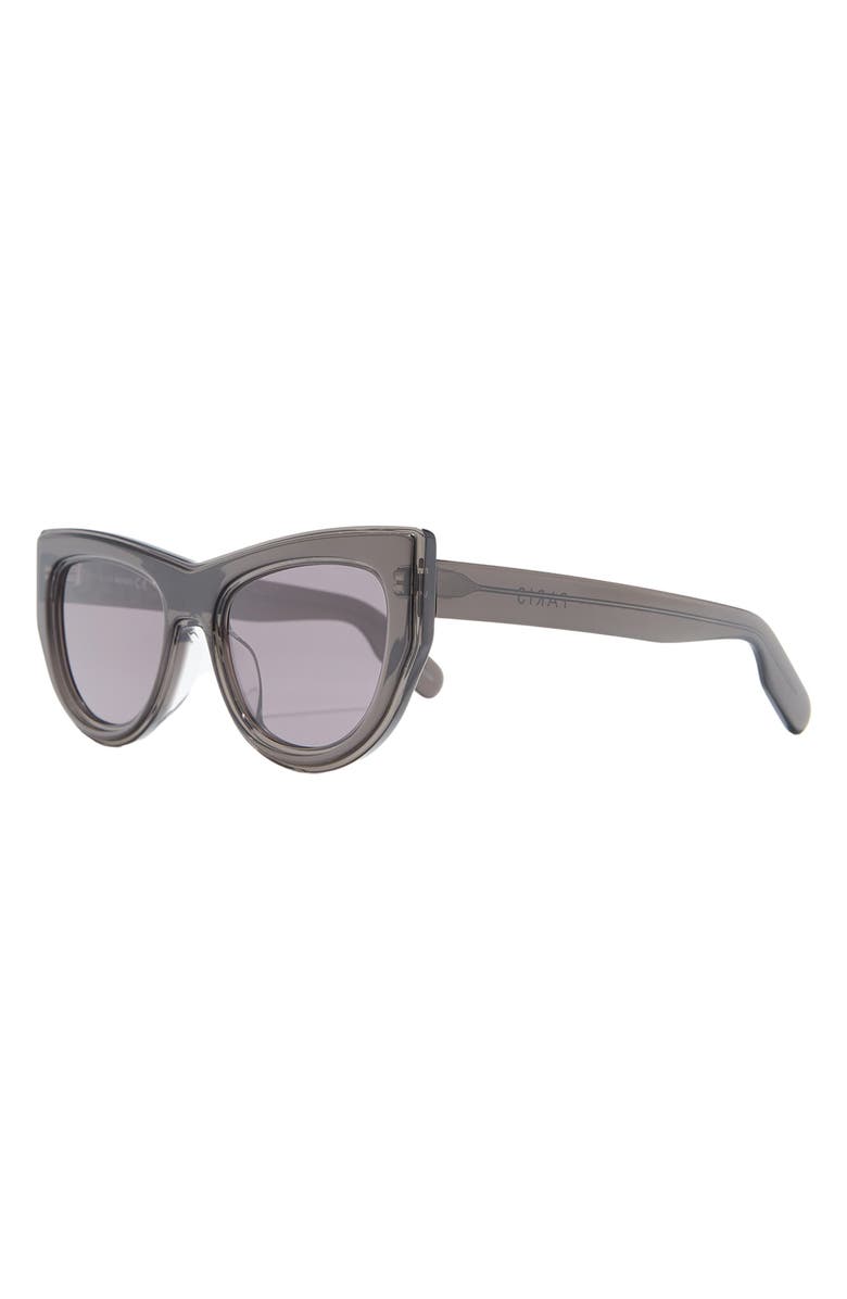 KENZO 53mm Cat Eye Sunglasses, Alternate, color,