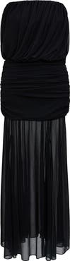 Ever New Bandeau Draped Maxi Dress