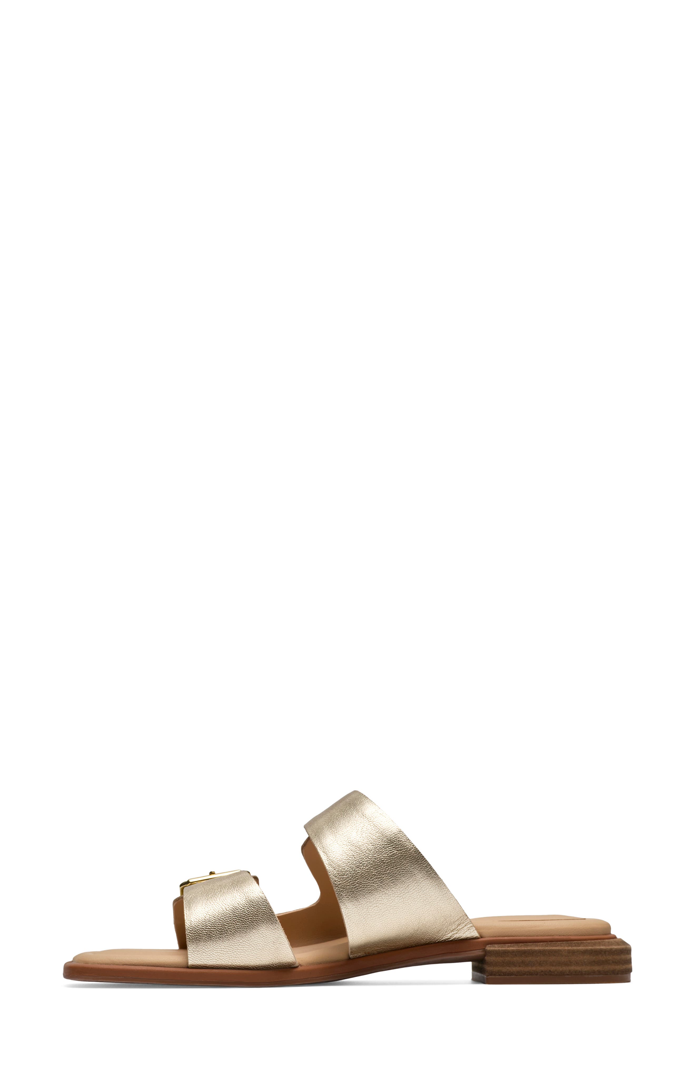 Ariany Bay Sandal, Alternate, color, GOLD LEATHER