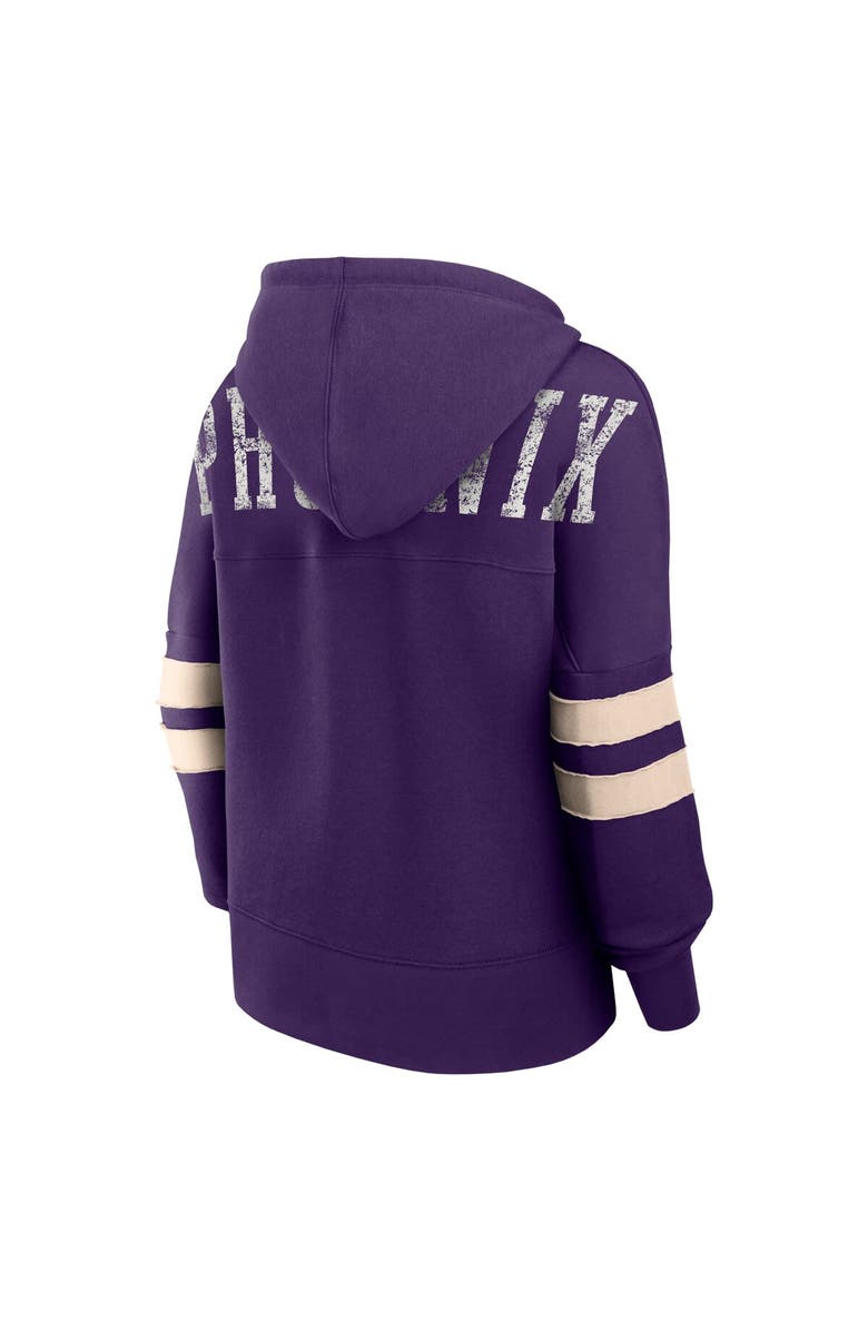 FANATICS Women's Fanatics Branded Purple Phoenix Suns Bold Move Dolman V-Neck Pullover Hoodie, Alternate, color, Purple