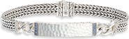 John Hardy Classic Chain Hammered ID Bracelet