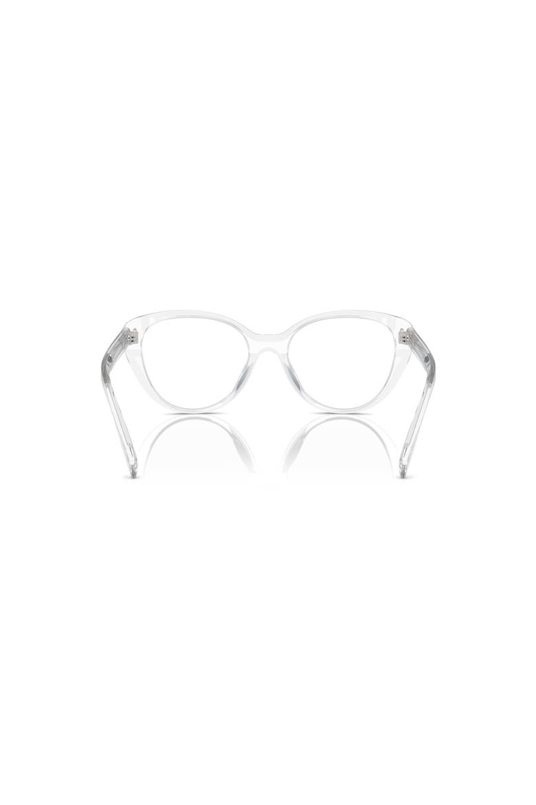 52mm Round optical glasses, Alternate, color, Transparent