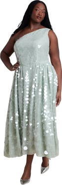 ELOQUII Paillette Dress