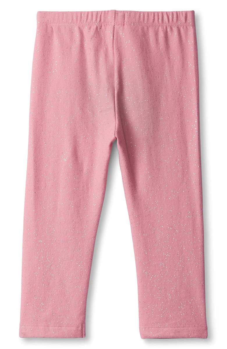 Hatley Cozy Glitter Leggings, Alternate, color, Pink