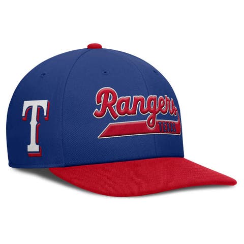 Men's Nike Royal/Red Texas Rangers Pro Performance Snapback Hat