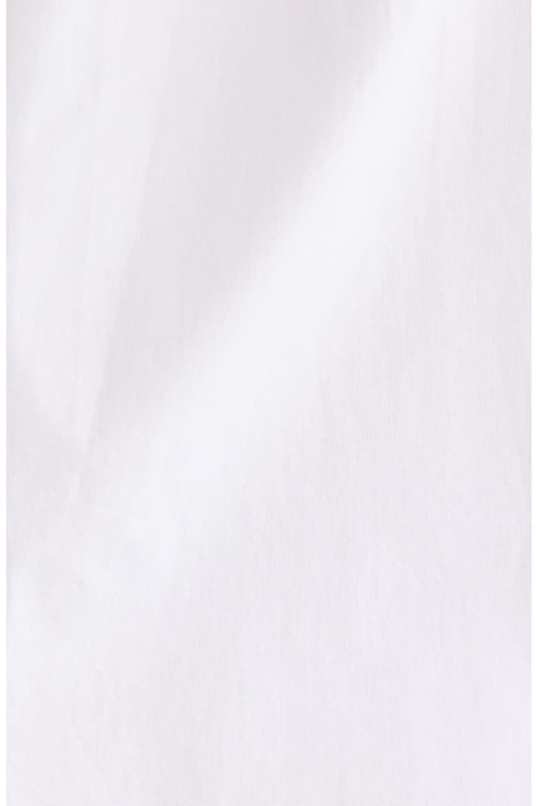 Cotton Shirting Nightgown, Alternate, color, WHITE