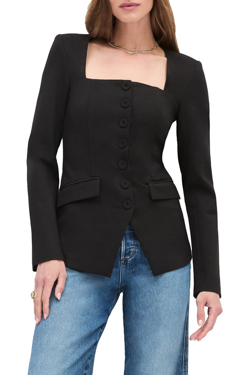 Favorite Daughter The Penelope Blazer, Alternate, color, Black