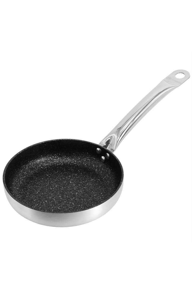 Korkmaz Gastro 9 Inch Proline Professional Series Tava and Frypan, Main, color, Metallic Silver