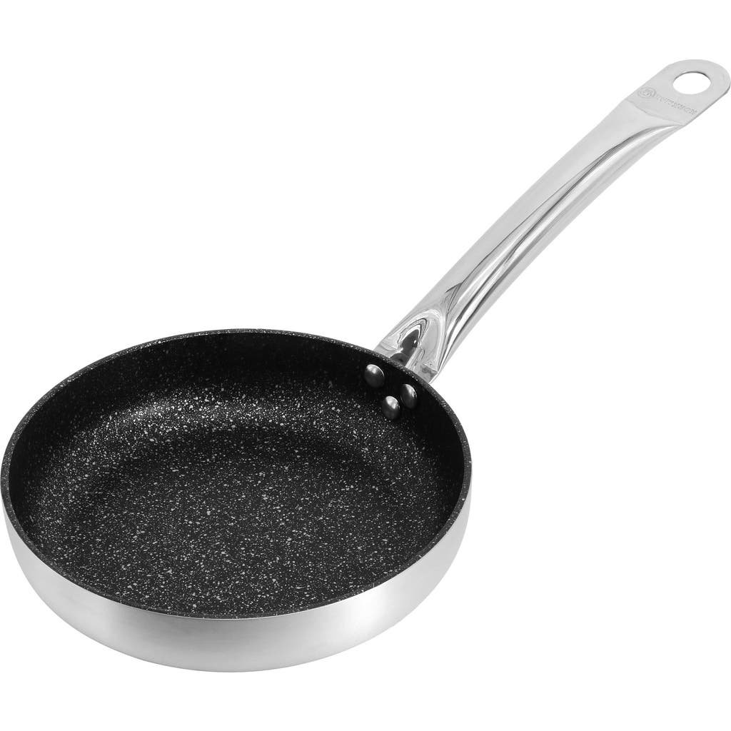 Korkmaz Gastro 12 Inch Proline Professional Series Tava And Frypan In Brushed Silver In Multi