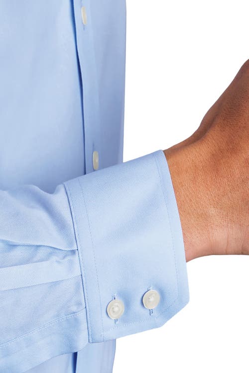CHARLES TYRWHITT CHARLES TYRWHITT NON-IRON TWILL CUTAWAY SLIM FIT SHIRT SINGLE CUFF