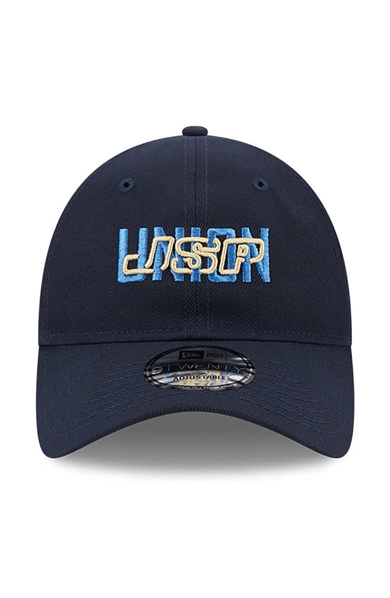 New Era Men's New Era JSP Standard Issue x Philadelphia Union Navy 9TWENTY Adjustable Hat, Alternate, color, Navy