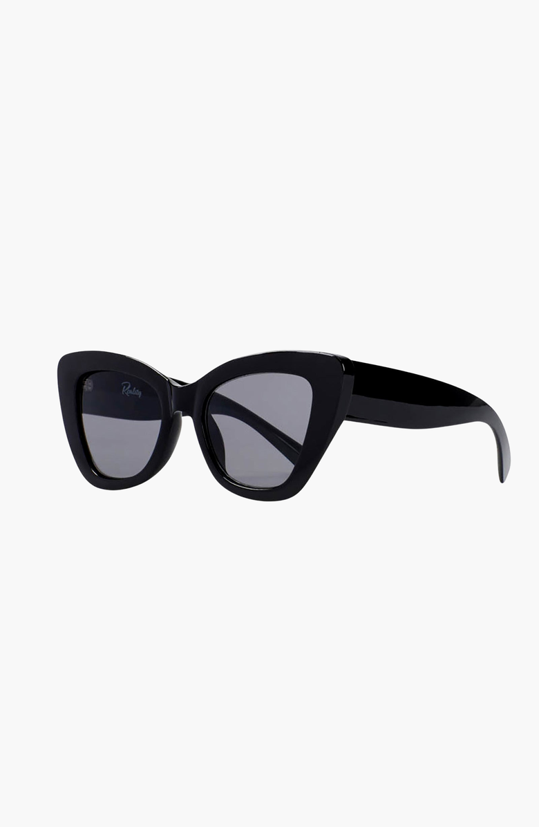 Reality Eyewear Mulholland Sunglasses, Alternate, color, Black