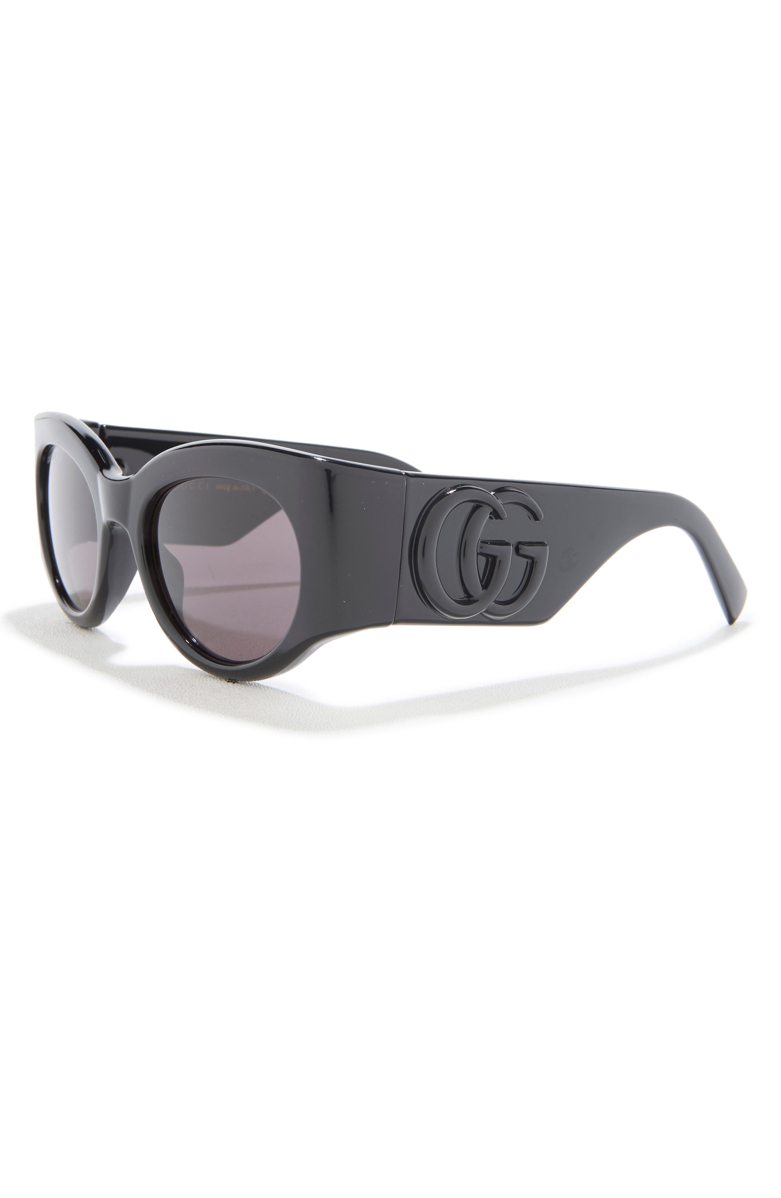 New Gucci GG1544S 002 Burgundy 53mm‎ Oval Sunglasses Brand new in sealed package Gucci GG1544S 53mm Round Sunglasses (Women) | Nordstromrack main image 2